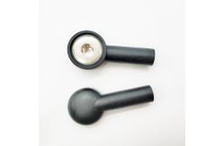 China Small Black Ecg Adapter , From Banana To Snap Patient Monitor Accessories supplier