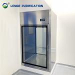 SUS304 Inner Size 600 X 600 X 1000 Corner Type Dynamic Pass Through Box For Transfering Goods for sale