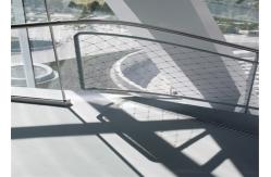 China Traffic Barrier Fence Architectural Wire Mesh Rhombus Aperture Shape supplier