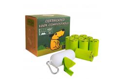 China Eco-Friendly  Compostable Biodegradable Plastic dog poop bags supplier