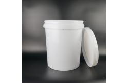 China 25kg Waterproof Paint Plastic Drum With Lid And Handle supplier