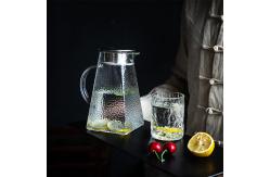 China Heat Resistant Glass Water Pitcher 1500ml / 1800ml Capacity Refrigerator Safe supplier