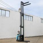 Powered  Walkie Stacker Pallet Jack Truck 3000 lbs  Capacity Stand on electric hydraulic forklift for sale