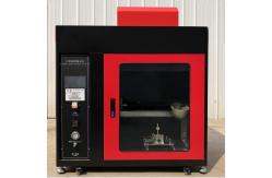 China Flammability Testing Equipment Mask Flame Retardant Tester supplier
