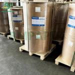 Recyclable Smooth 45gsm 50gsm Natural White Dictionary Paper Roll for sale