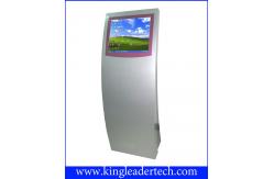 China Curved Designed Interactive Touch Screen Museum Kiosk With 19Inch SAW Touch supplier