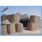 Hot Galvanized Welded Wire Mesh Sheets / Panels Barrier For Military ASTM Standards