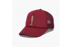 China Classic 5 Panel Trucker Cap With Embroidered Screen Printing Affixed Patch Logo supplier