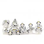 Transparent Tabletop Resin RPG Dice Multipurpose For Collection for sale