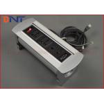 Manual Flip Up Conference Table Power Socket Interconnection Box 110V - 240V AC