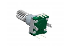 China Digital Incremental Encoder Rotary Encoder With Push Switch 1.5mm Travel EC11EB2L-KBP15 supplier