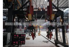 China SAW H Beam Gantry Welding Machine Single Torch Submerged Arc Welding Machine supplier