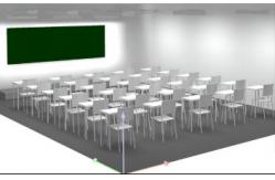 China 80LM/W LED Eye Protection Lamp For Classroom Blackboard Lighting supplier
