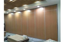 China Melamine Surface Folding Panel Partition / Operable Partition Walls supplier