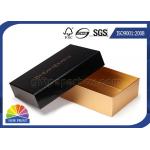 Custom Logo Printing Metallic Paper Gift Box Rigid Cardboard Gift Boxes for sale