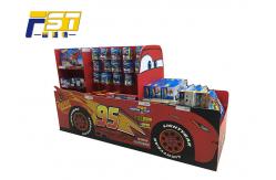 China Full Sides Cardboard Pallet Display , Fashion Design Pallet Display Stands For Bottles supplier