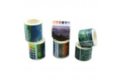 China Easy Removal Reusable Special Ink Adhesive Washi Tape supplier