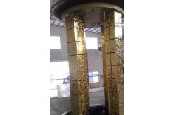 China Ceramic Tiles TiN Gold Coating Machine , SS Titanium Nitride PVD Plating Equipment supplier