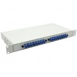 Fiber Optic Splitter 1×16 Rack Mounted ODF Type Single Mode PLC Fiber Optic Splitter with SC Fiber Adapters(7233218) for sale