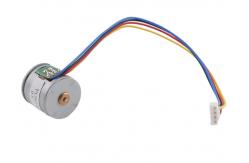 China Bipolar Drive 24V Micro Stepper Motor 20mm 2 Phase With Metal Gear supplier