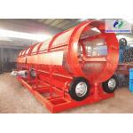 Shaftless Rotary Trommel Screen Machine For Woodchips / Compost / Urban Waste