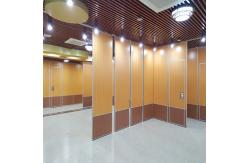 China 85MM Aluminum Frame Sound Proof Partitions Melamine Surface Movable Wall supplier