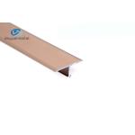 2.5m Aluminium T Slot Channel Black Anodized Corrosion Resistance Wearproof Rose Gold Color for sale