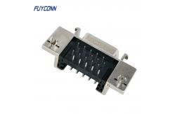 China 20 Pin SCSI Connector Female Socket Connector with Zinc Alloy Shell supplier
