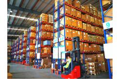 China Electrostatic Spraying Industrial Storage Rack , Selective Pallet Racking System supplier
