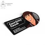 Artigifts Stainless Steel Drink Coasters Matte Or Glossy  Finished Customer Design for sale