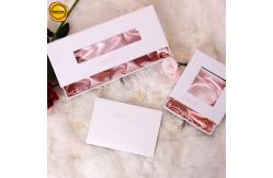 China 12cm Foldable Packaging Box For Full Set Hair Extension Wigs supplier
