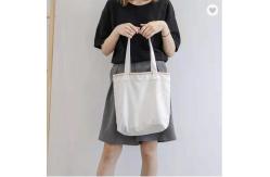 China 16Oz Nonwoven Plain Canvas Tote Bags Reusable Shopping Bag Logo Printed supplier
