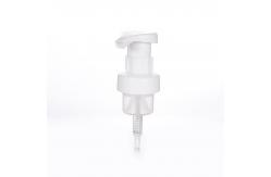 China Wholesale Plastic PP 40mm 42/43mm Foam Pump Dispenser With Clip supplier