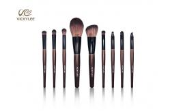 China Fiber Imitation wooden handle ODM Face Brush Set supplier