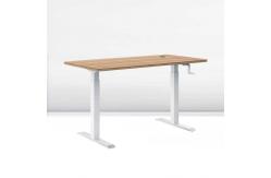 China 1.2M Office Height Adjustable Desk Manual Lifting Standing Table supplier