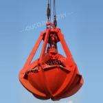 Six Peels 4 Rope Crane Grab Bucket Clamshell Small Clamshell Bucket