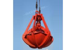 China Six Peels 4 Rope Crane Grab Bucket Clamshell Small Clamshell Bucket supplier