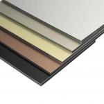 20 Years Factory Brushed Aluminum Composite Panel Sheets for Exterior Wall Decoration for sale