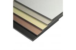 China Multifunctional Brushed Aluminum Composite Panel alucobond sheet Fireproof supplier