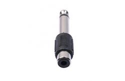 China RCA audio connectors , 6.35mm Male Mono Audio Adapters Connectors Plugs supplier