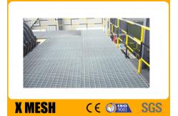 China Length 2000mm Welded Steel Grating Serrated Galvanised Grid Mesh supplier