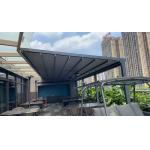Aluminum PVC Pergola Canopy Roof Pergola Hotels Modern Front Door Waterproof Retractable Awning for sale