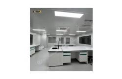 China Customizable Steel Wood Lab Bench With 4 Shelves And 4 Handles supplier