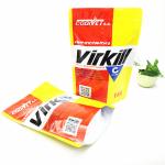 CMYK MOPP Plastic Smell Proof Pouches Popcorn Stand Up 110mic