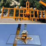 Battery Power Suction Cup Glass Lifting Equipments Electric Vacuum Glass Lifter for sale