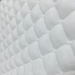 99% Recycled Polyester Material Fabric Air Layer Soft Fabric Jacquard Plain Style for sale