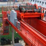 High Technique Remote Control Double Beam Overhead Crane QD Type for sale