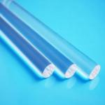 Solid Quartz Capillary Rod Round Outer Diameter From 0.2mm To 10mm Excellent Heat Resistance for sale