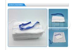 China Bleached Sterile Wound Dressing , Surgical Wound Dressing Gauze Lap Sponge supplier