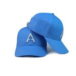 Fashionable Blue Color Five Panel Baseball Cap Size 56-60CM Soft for sale